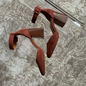 & Other Stories Suede Mary Janes (38)